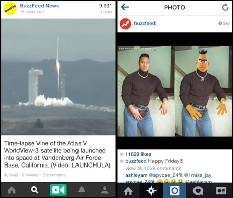 buzzfeed on apps