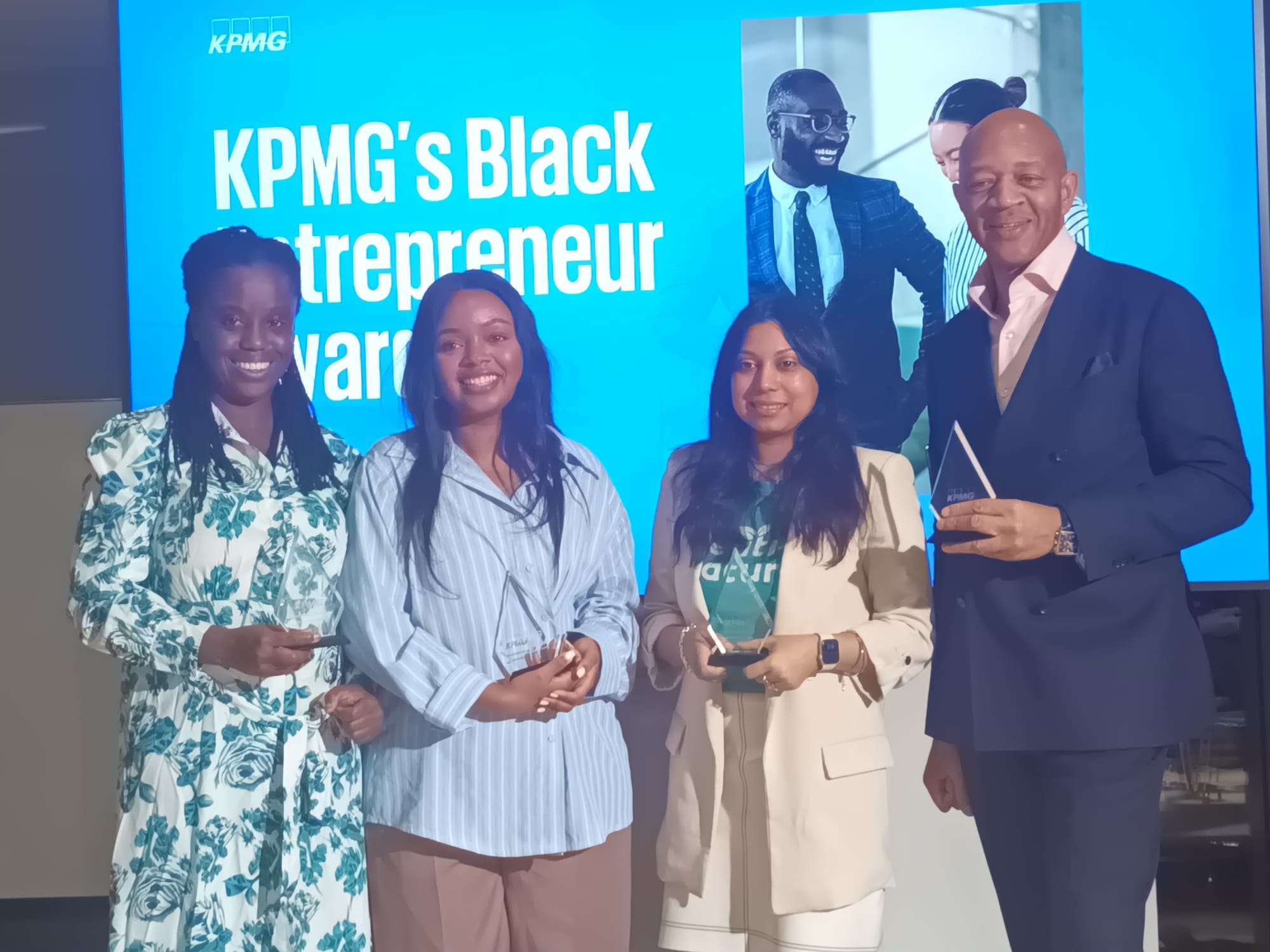 Surrey entrepeneur who learnt business skills at dad's garage wins £25,000 KPMG award