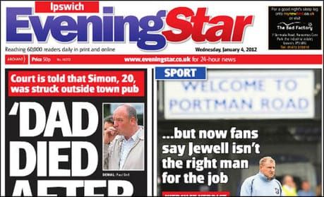 14 job cuts at Archant Suffolk in changes to dailies
