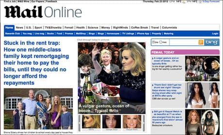 ABC: Mail Online nears 100m browsers in January