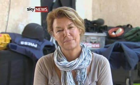 Alex Crawford wins award for Middle East reports