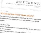 BBC TV correspondent starts blog against NUJ Israel boycott