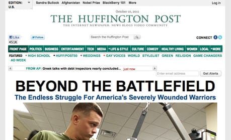 Bloggers lose $105m pay claim against Huffington Post