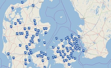 Crowdmapping Denmark's CCTV cameras
