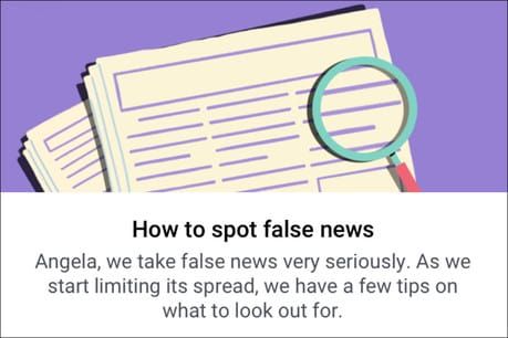 Full Fact teamed up with Facebook to help tackle misinformation on social media