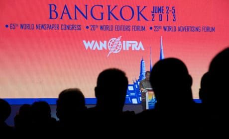 Golden Pen of Freedom awarded to Myanmar publisher