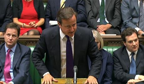 Government remains committed to Leveson inquiry, says Cameron