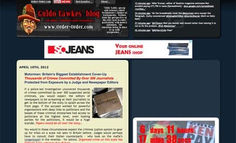 Guido Fawkes: 'No question' Motorman leak in public interest