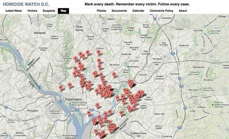 Homicide Watch DC wins Online Journalism Award