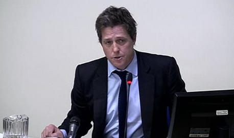 Hugh Grant claims evidence links Mail to hacking