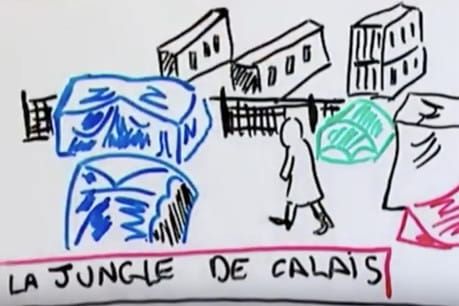 France Info has been drawing the news and taking fact-checking to the streets