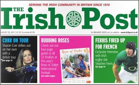 Irish Post closes after 40 years with loss of 10 jobs