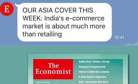 Lessons from six weeks of The Economist's experiment with chat app Line