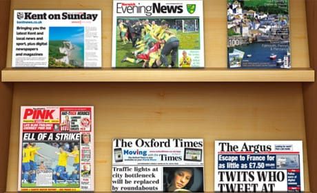 Local newspaper paid-for iPad apps hit Apple's Newsstand
