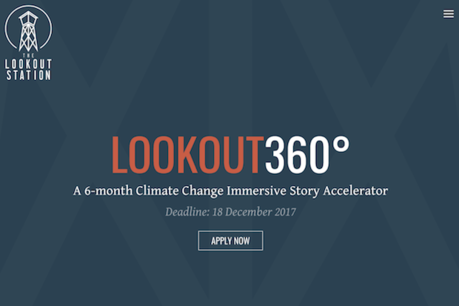 New initiative Lookout360° is offering training and mentorship to help journalists produce immersive stories on climate change
