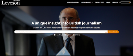 Discover Leveson helps journalists examine their profession