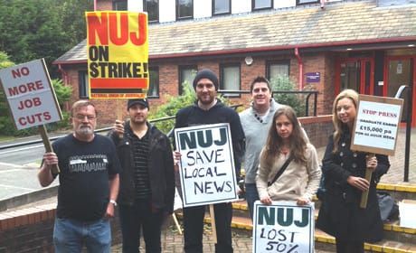 Newsquest North West staff begin strike over job cuts