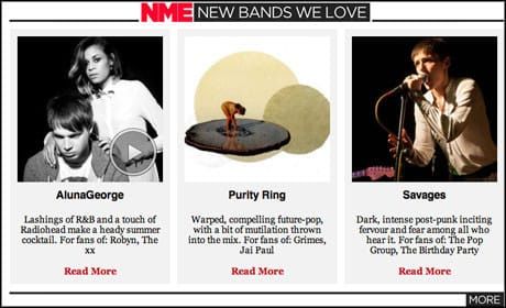 NME launches music recommendation Spotify app