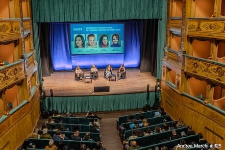 Perugia highlight: keeping Ukraine in the news