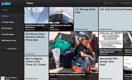 Pulse launches web browser news reader