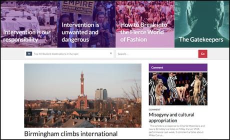 Redbrick student newspaper site to get redesign