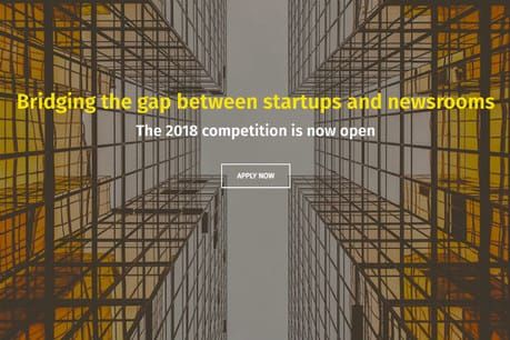 Startups with innovative solutions for newsrooms can apply to global programme until 8 January