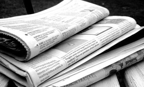 Study puts spotlight on time spent reading newspapers