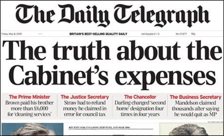 Telegraph paid middleman £150,000 for expenses data