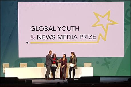 The Guardian US and Eagle Eye student newspaper scoop Global Youth and News Media Prize for joint coverage on the March for Our Lives movement