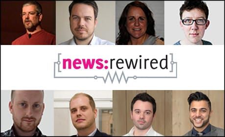 The initial line-up for September's news:rewired event