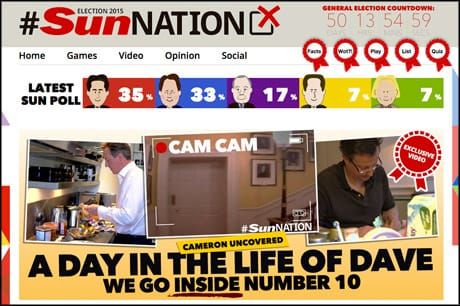 The Sun launches free site to 'disrupt' online politics coverage