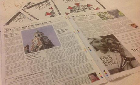 Why community-led site The Croydon Citizen went into print