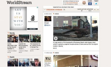 How WorldStream offered 'video stream' during Sandy