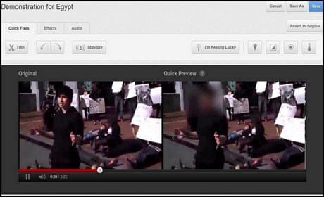 YouTube adds face blurring as citizen journalist tool