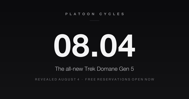 An All-New Trek Domane Is Coming — Here's How to Be First in Line