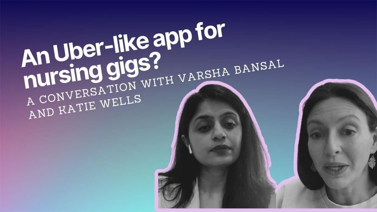Nurses Bid for Shifts on AI-Powered Gig Apps