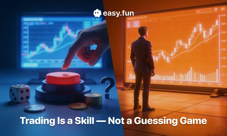 Trading Is a Skill — Not a Guessing Game