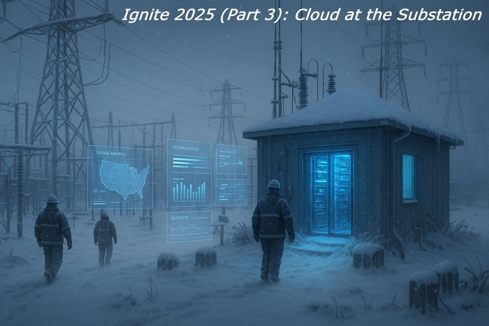 Ignite 2025 (Part 3): Cloud at the Substation - Winter Edition
