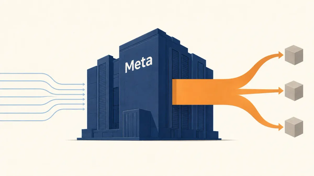 Meta 数据中心算力从内部消化转向对外输出，象征公司从算力消费者向算力供应商的转型。