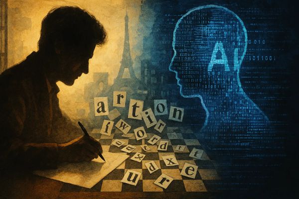 当 AI 与文学大师对弈：一场令人窒息的创作实验｜Deep Reading