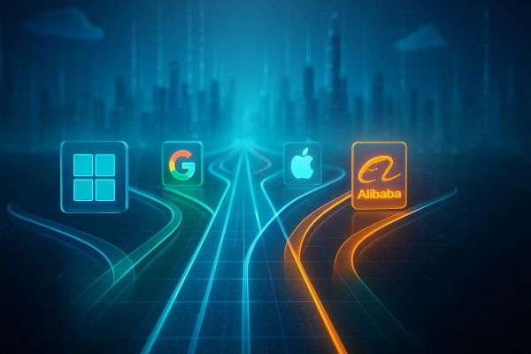 阿里腾讯 AI 路线分道扬镳，微软构建智能体互联网，苹果或错失下一代入口｜AI Picks#002