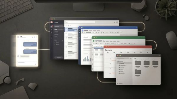 AI 的入口，正在离开聊天框
