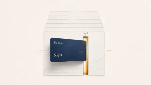 Dailyio 七周年：6 月 1 日至 7 日，年费会员 899 元
