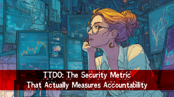 🧭 TTDO: The Security Metric That Actually Measures Accountability