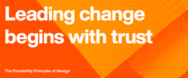 Trust isn't something you earn once. It's something you sustain.