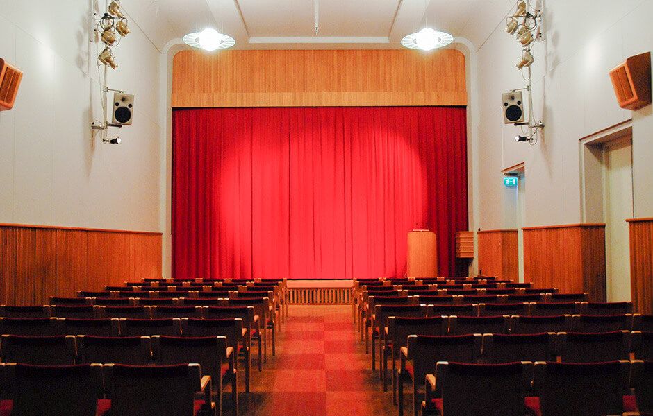 Hörsalen på Historiska Museet i Stockholm