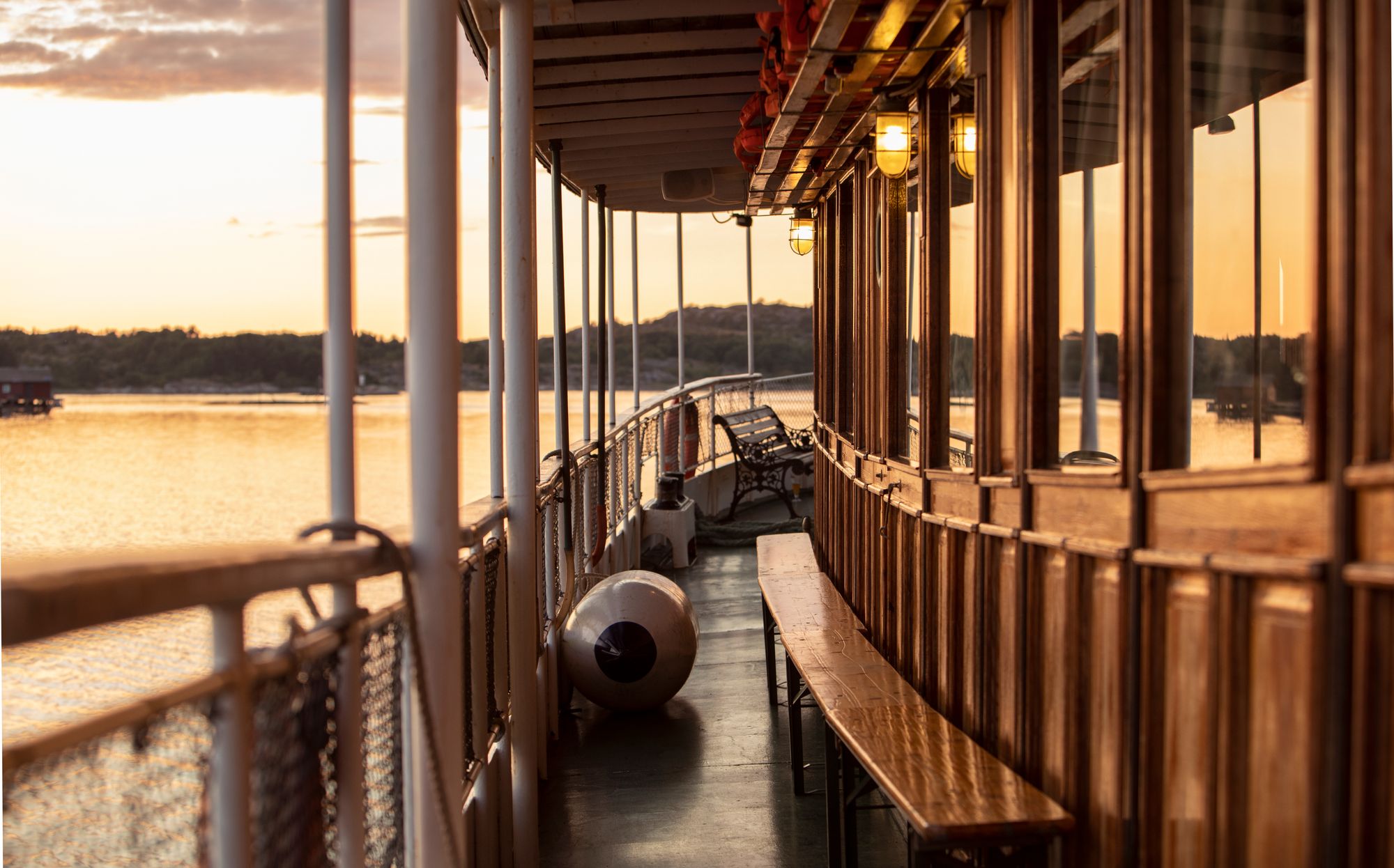 Fin utsikt över skärgården från M/S Göteborg