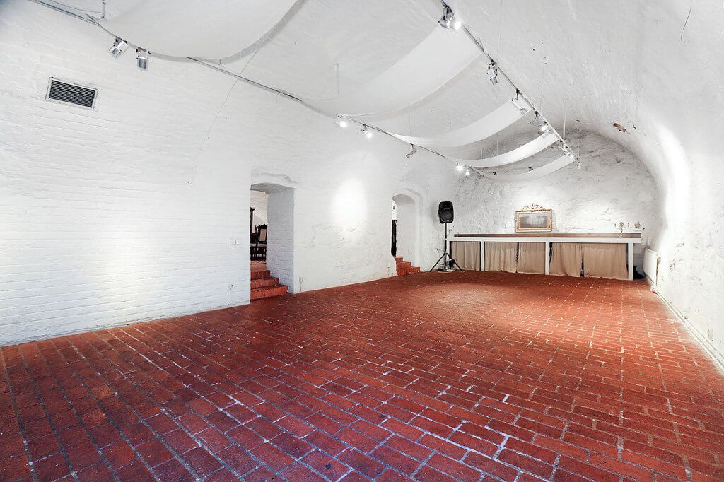 Festlokalen Stadsportsvalvet i Gamla stan med valv och anor från 1600-talet