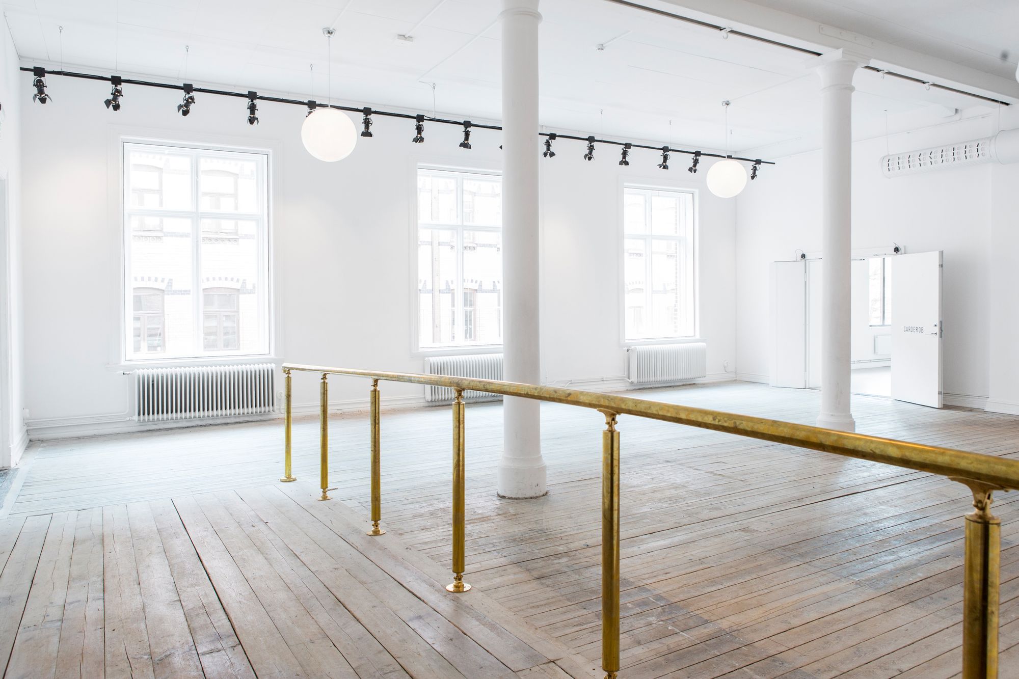 Ljus och luftig eventlokal för företagsfesten på Auktionsverket