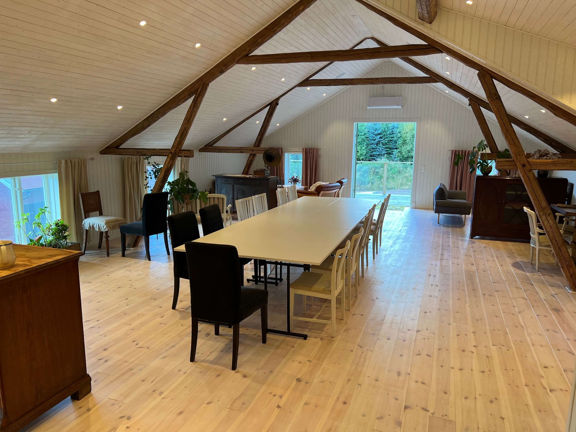 Nyrenoverade Lerbäcksgården är en fridfull plats att konferera på